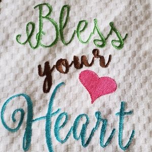 Bless Your Heart Hand Towel